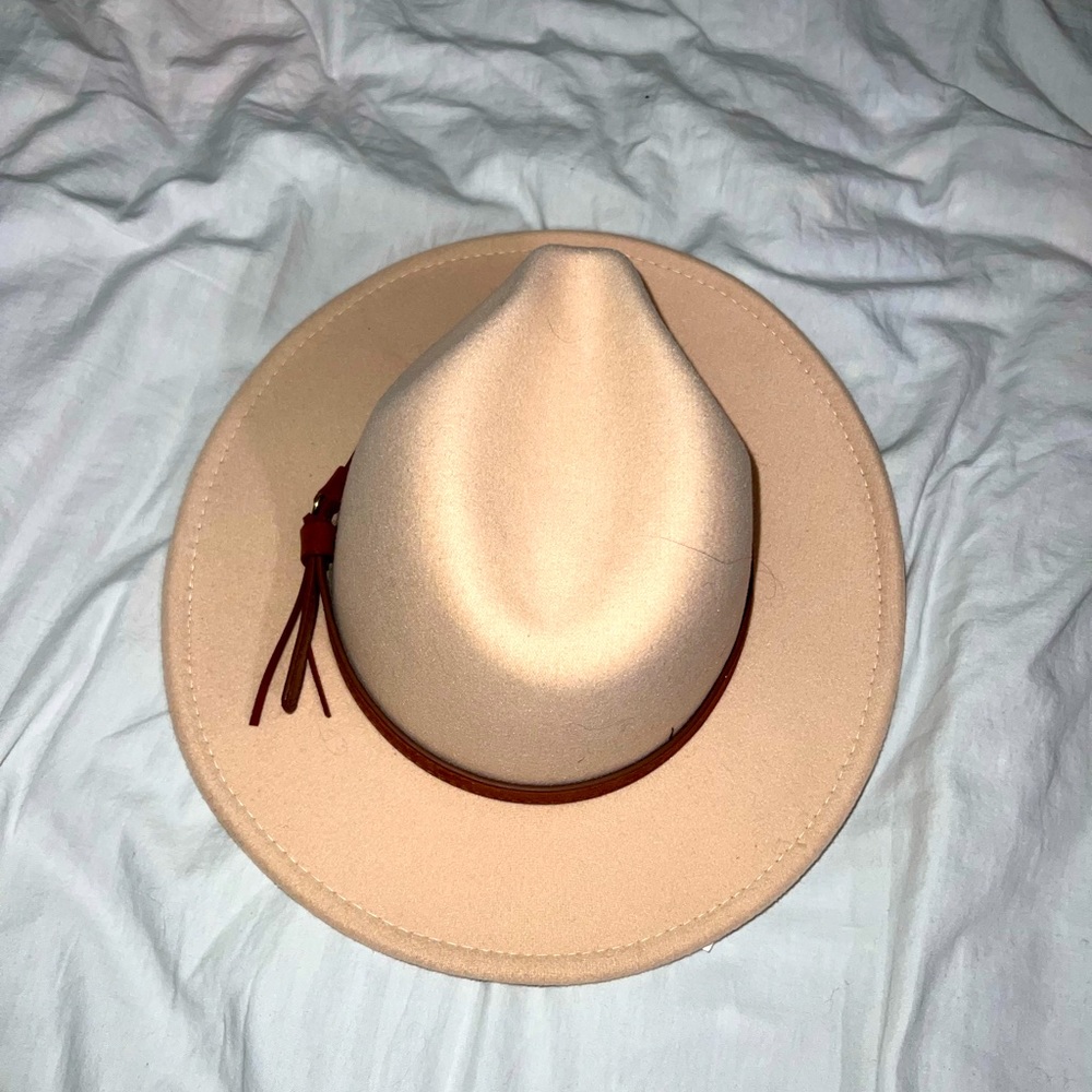 Beige hat
